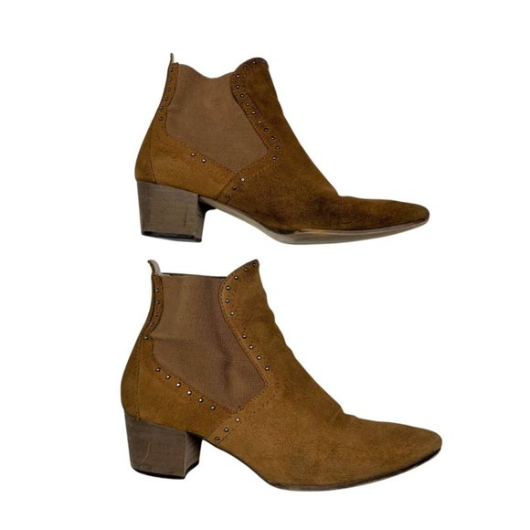 ZARA Studded Chelsea Booties - Picture 3 of 5